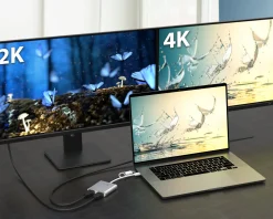 USB-C to Dual HDMI Multi-Monitor Adapter