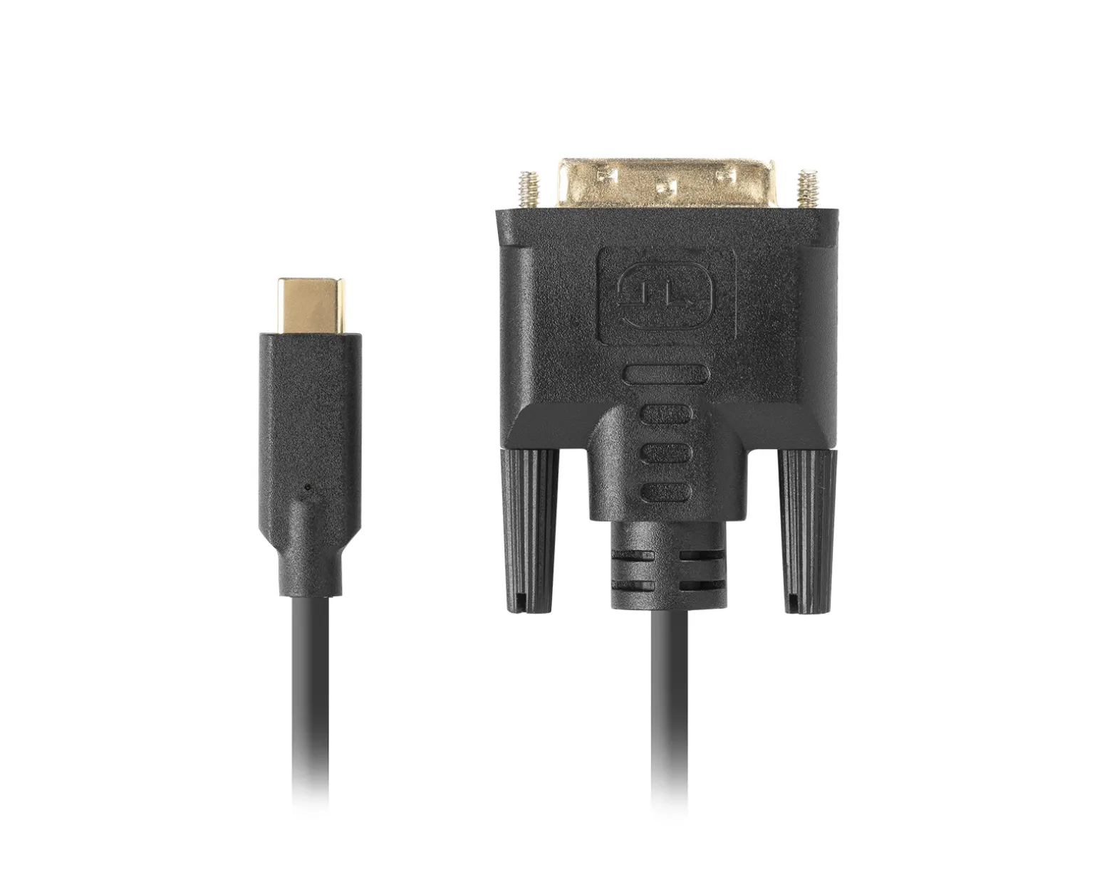 USB-C to DVI-D Cable Black - 1.8m
