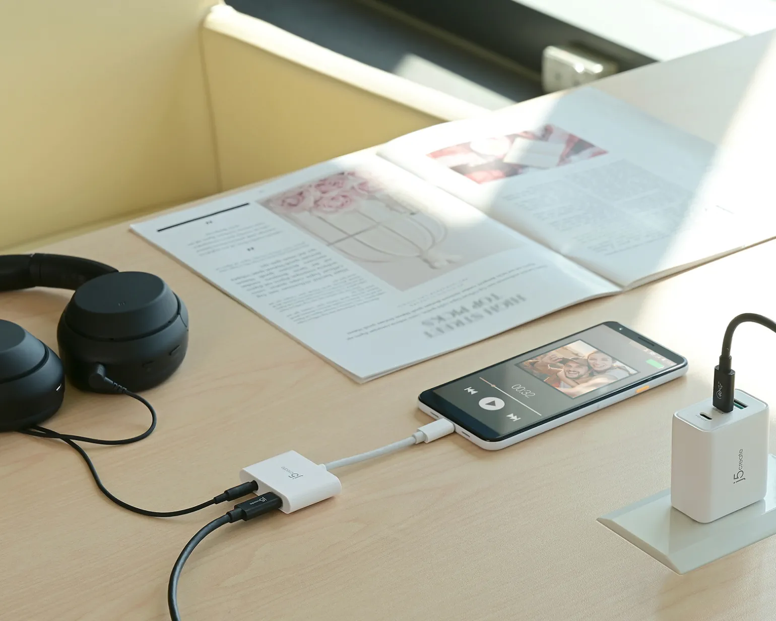 USB-C to 3,5mm Audio Adapter