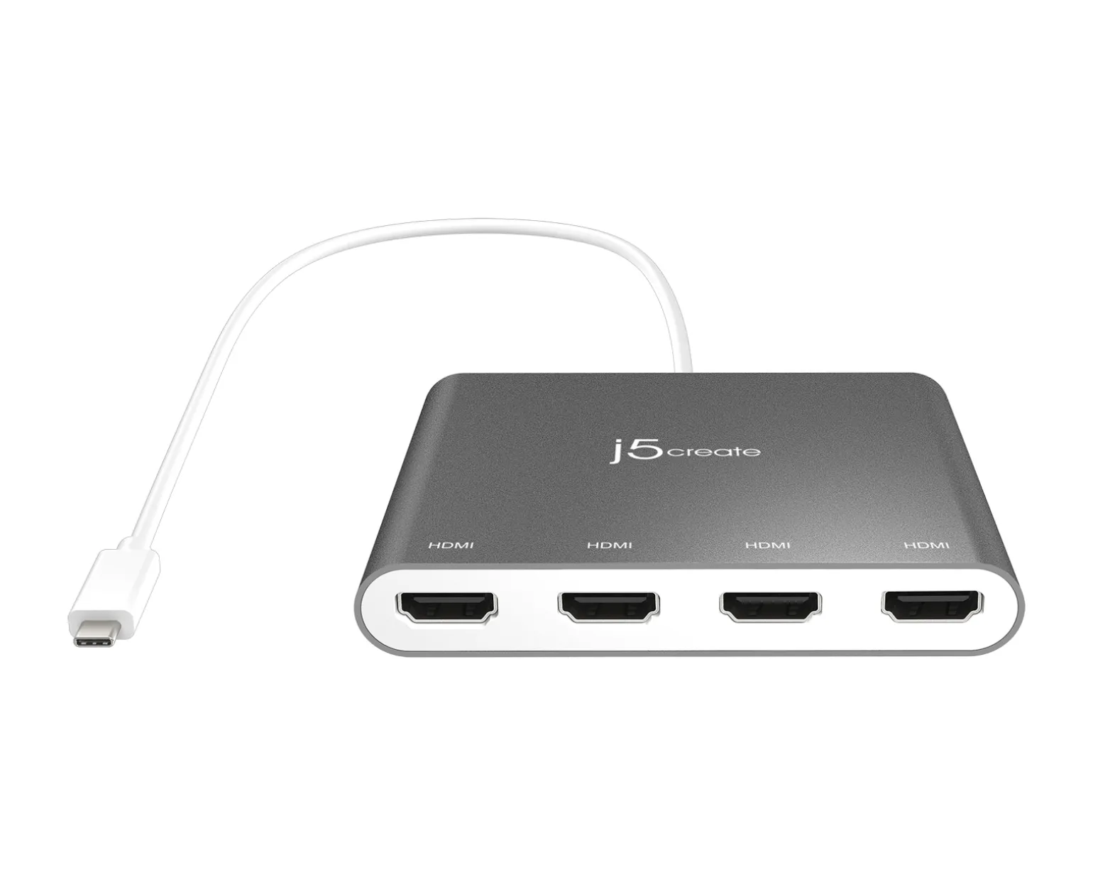 USB-C to 4-Port HDMI Multi-Monitor Adapter