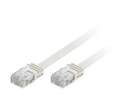 UTP Network cable Cat6 15m Flat White