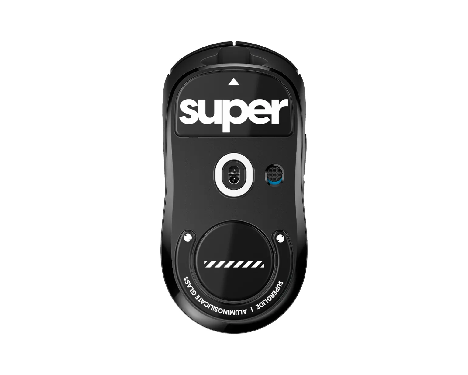 Version 2 Glass Skates for Logitech G Pro X Superlight - Black