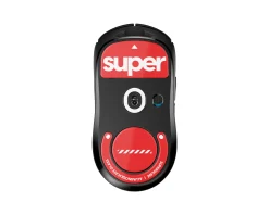 Version 2 Glass Skates for Logitech G Pro X Superlight - Red