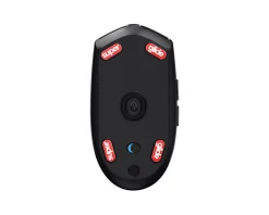 Version 2 Glass Skates for Logitech G304/G305 - Red