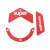 Version 2 Glass Skates for Logitech G502X PLUS, LIGHTSPEED - Red