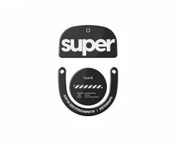 Version 2 Glass Skates for Logitech G Pro X Superlight 2 - Black