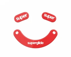 Version 2 Glass Skates for Razer Viper V2 Pro - Red