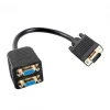 VGA, Male to VGA, Female 2x adapter 20cm