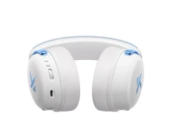 V9 Pro Wireless Headset - White/Blue