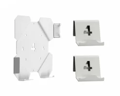 Wall Mount Bundle for PS4 Slim - White