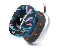 WC SweatZ Max Ear Cushion Covers - 90''s Black