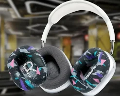 WC SweatZ Max Ear Cushion Covers - 90''s Black