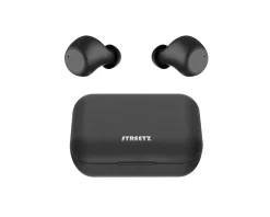 Wireless In-Ear Headphones with Charging Case, TWS - Black