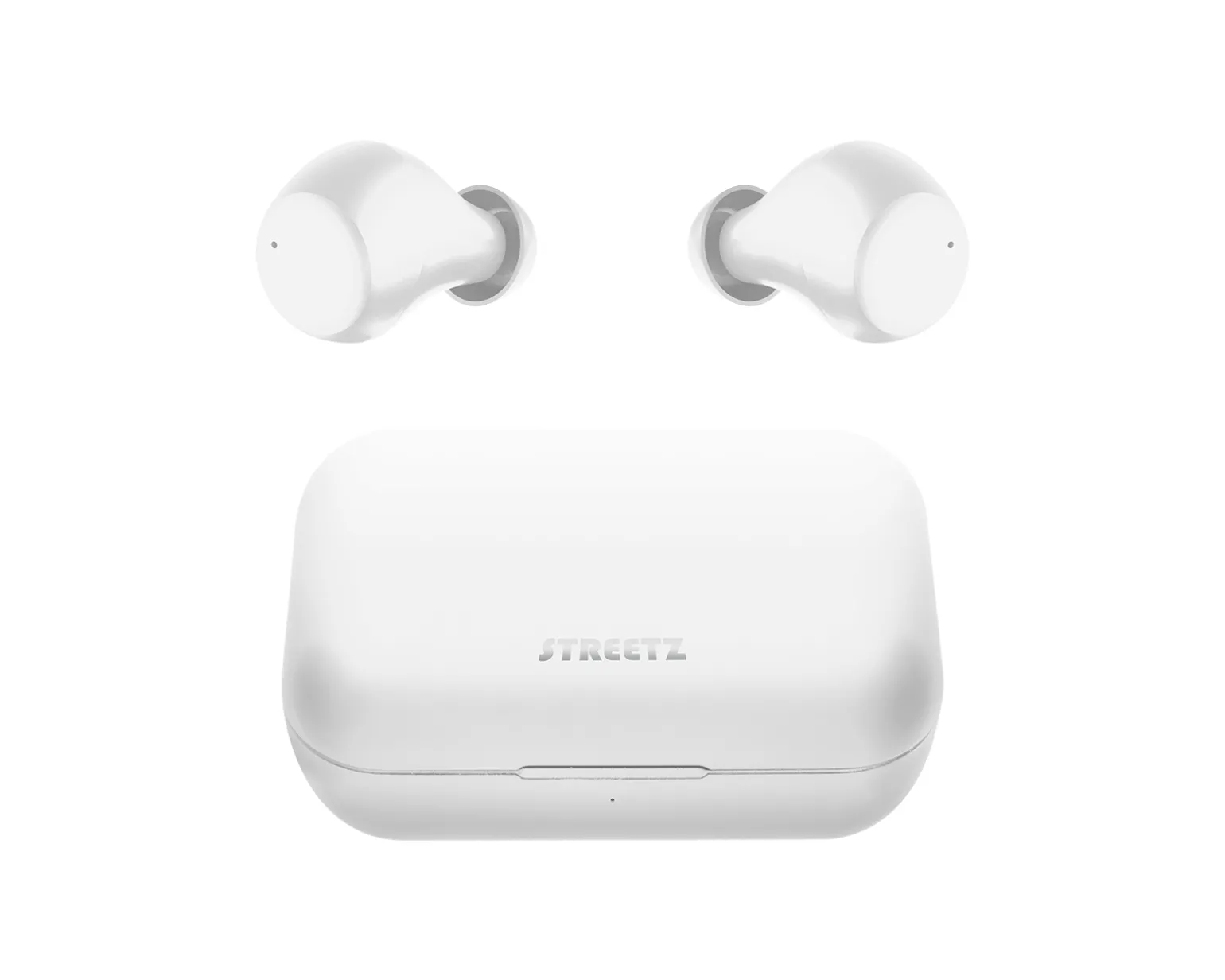Wireless In-Ear Headphones with Charging Case, TWS - White