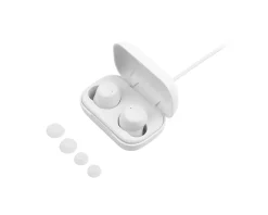 Wireless In-Ear Headphones with Charging Case, TWS - White