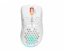 WM80 Wireless RGB Gaming Mouse Ultralight - White