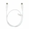 60W USB-C to USB-C Charging Cable - White - 0.5 m