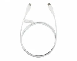 60W USB-C to USB-C Charging Cable - White - 1 m