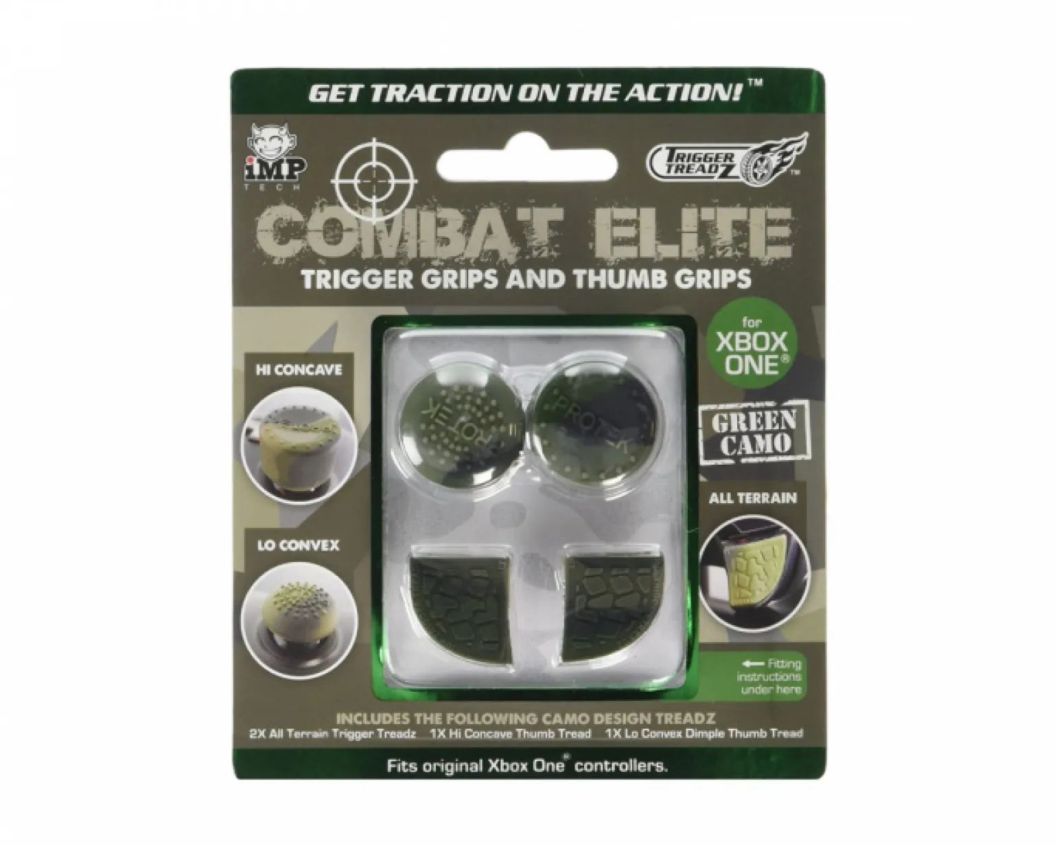 Xbox Combat Elite Trigger & Thumb Grips - Grips for Xbox Controller