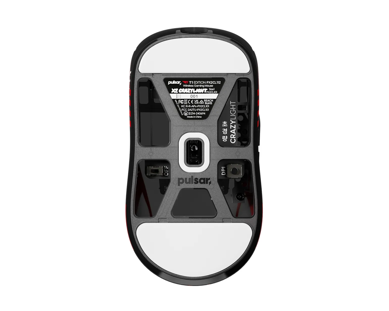 X2 CRAZYLIGHT T1 Edition Wireless Gaming Mouse - Black
