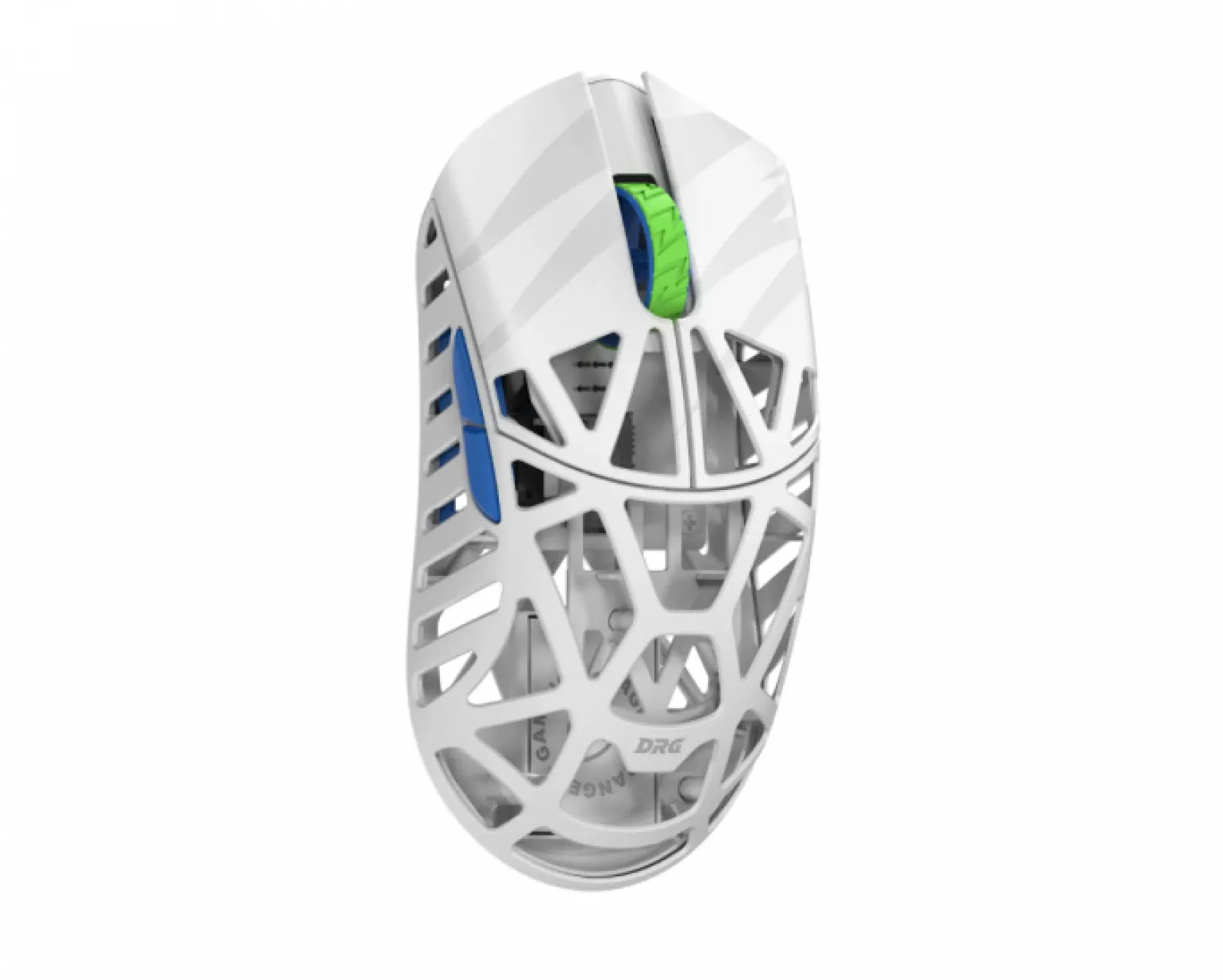 x DRG Beast X Mini Pro Gaming Mouse - Side Slits - White