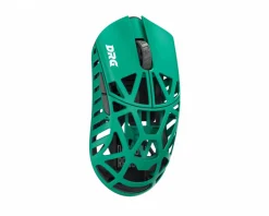 x DRG Beast X Mini Pro Wireless Gaming Mouse - Side Slits - Green