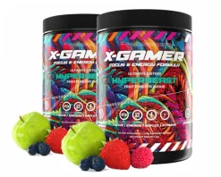 X-Gamer 2 x 600g X-Tubz Hyperbeast - 60 Servings
