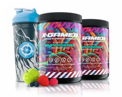 2 x 600g X-Tubz Hyperbeast - 60 Servings + Shaker