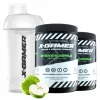 2 x 600g X-Tubz Steves Apple - 60 Servings + Shaker