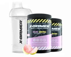 2 x 600g X-Tubz Sun Beam - 60 Servings + Shaker