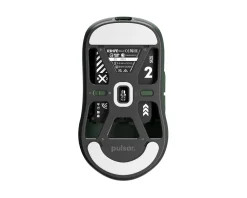 X2-H High Hump 4K Wireless Gaming Mouse - Green- Limited Edition
