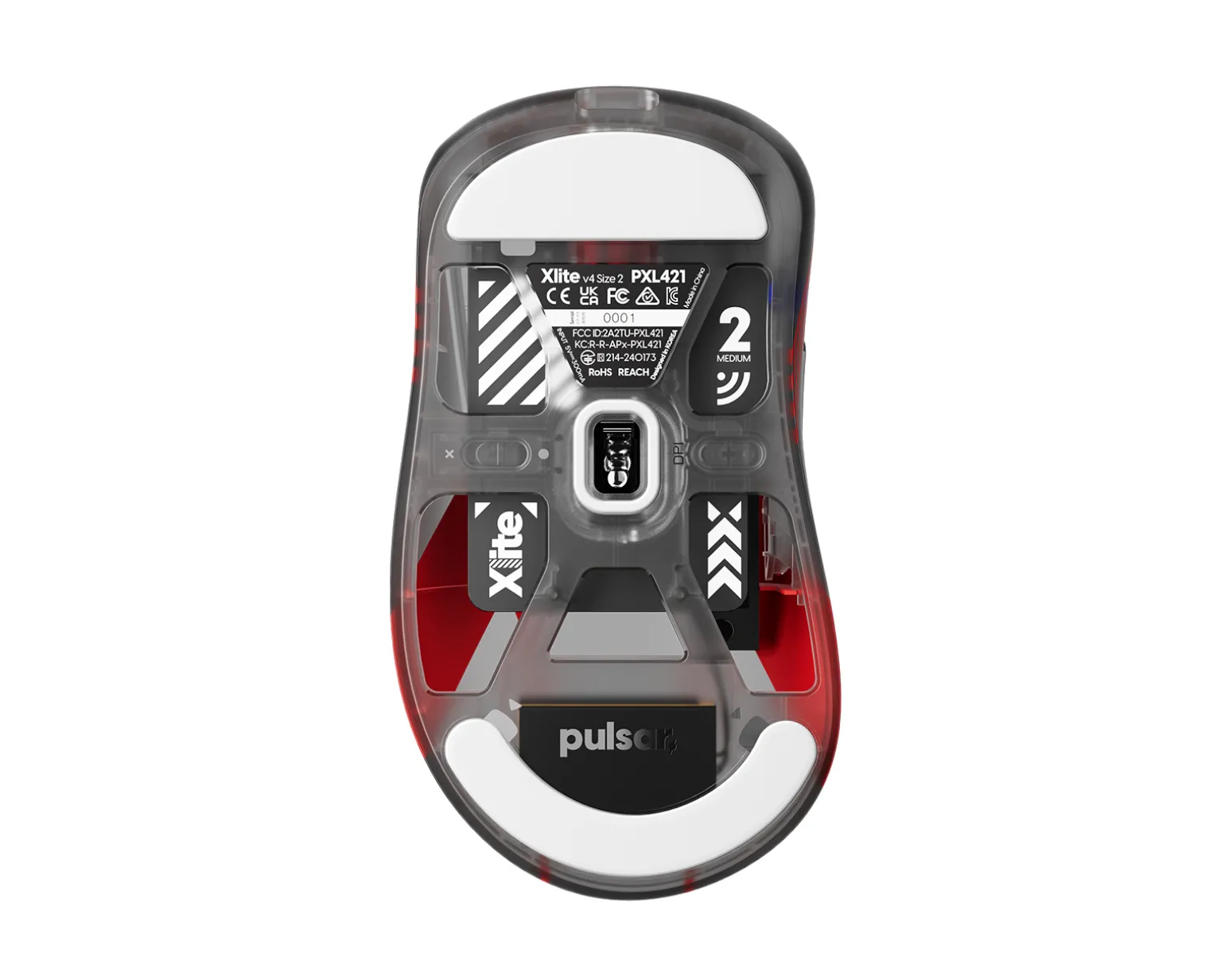 Xlite v4 Medium Wireless Gaming Mouse - T1 Edition