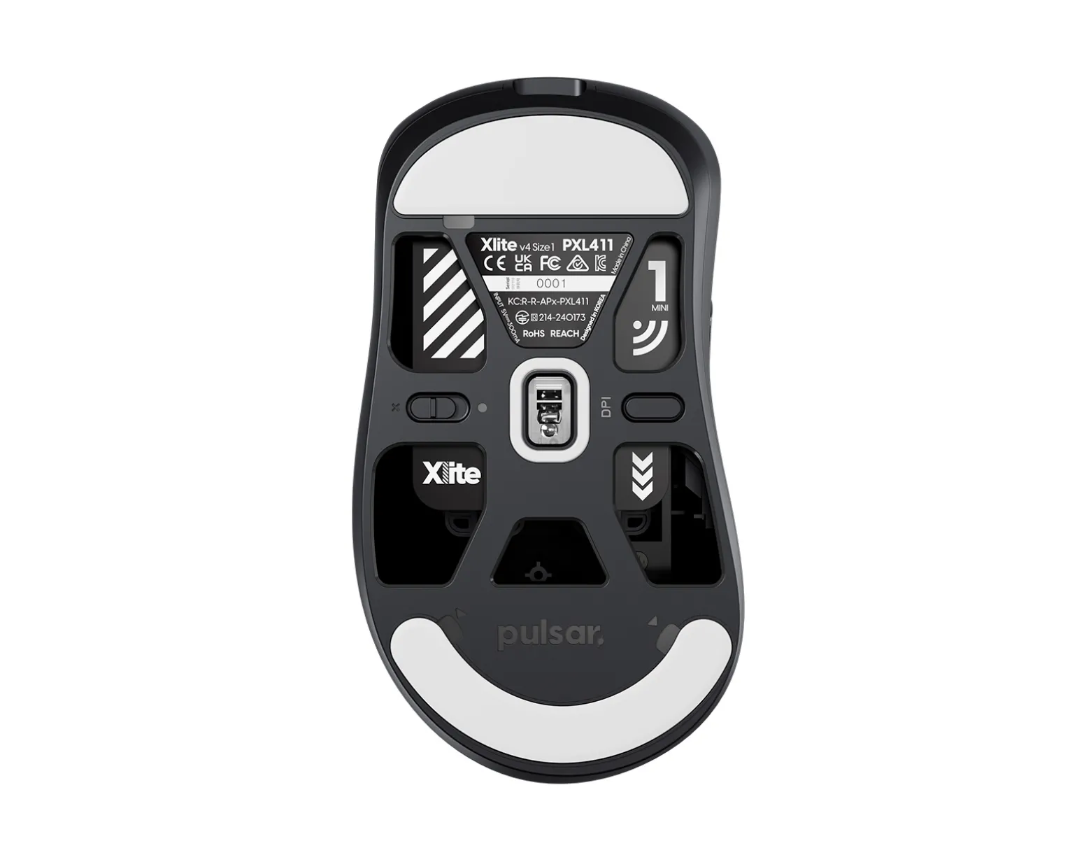 Xlite v4 Mini Wireless Gaming Mouse - Black