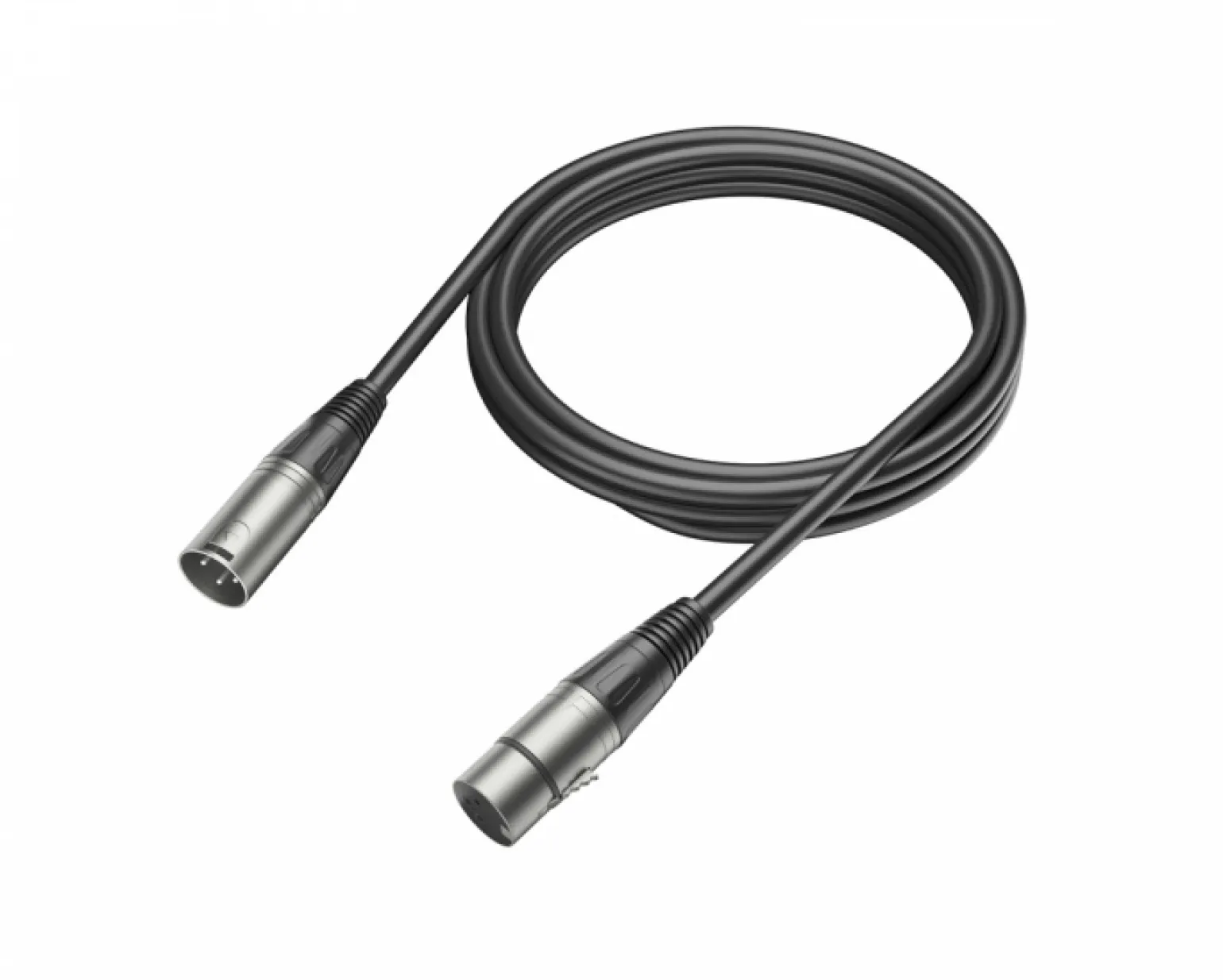 XLR Cable - 3pin - 1.8 Meter - Black