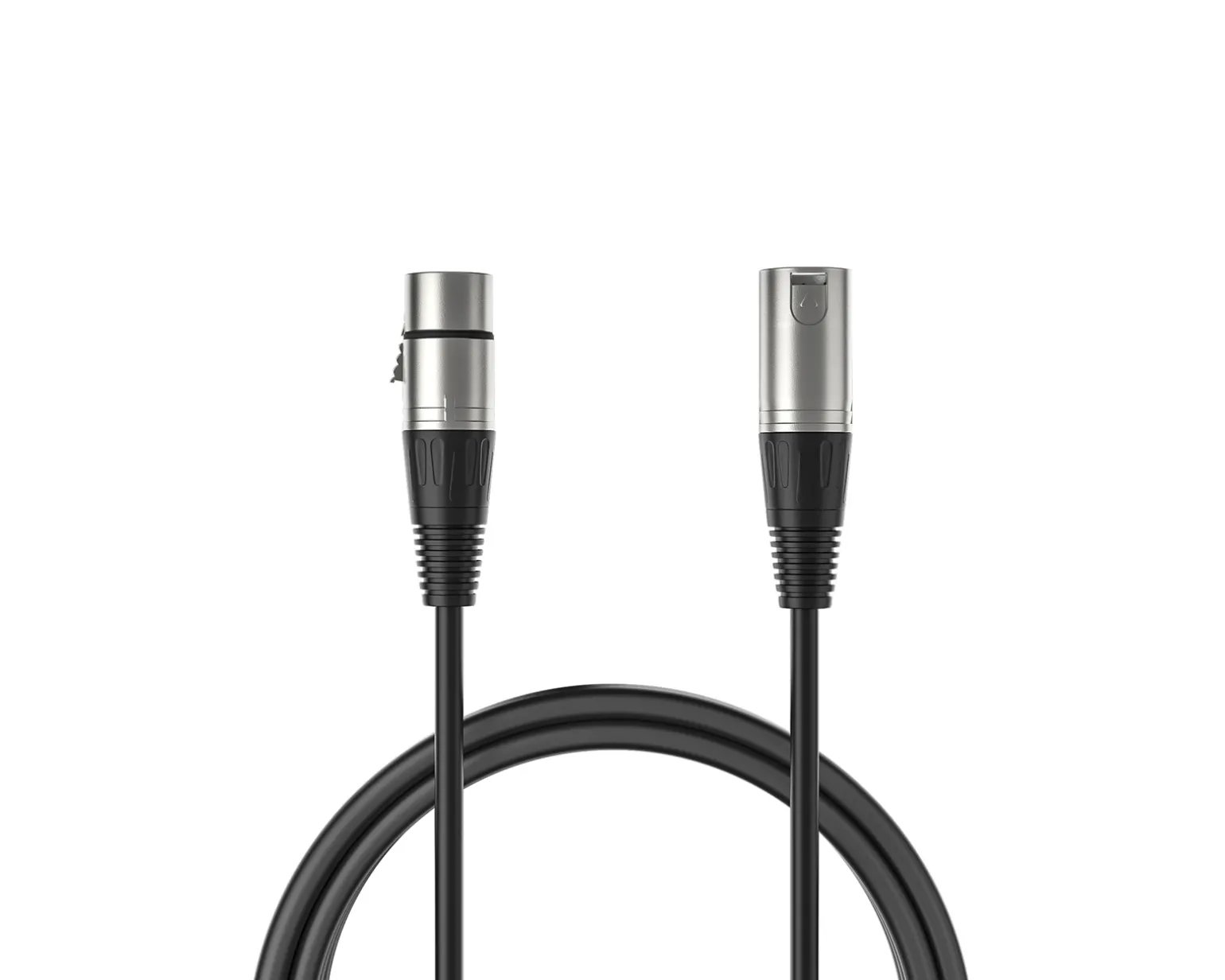 XLR Cable - 3pin - 1.8 Meter - Black