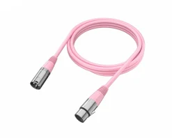 XLR Cable - 3pin - 1.8 Meter - Pink