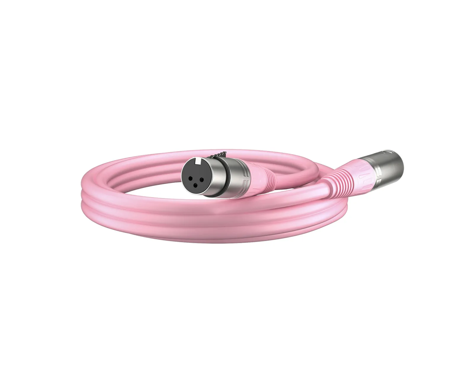 XLR Cable - 3pin - 1.8 Meter - Pink