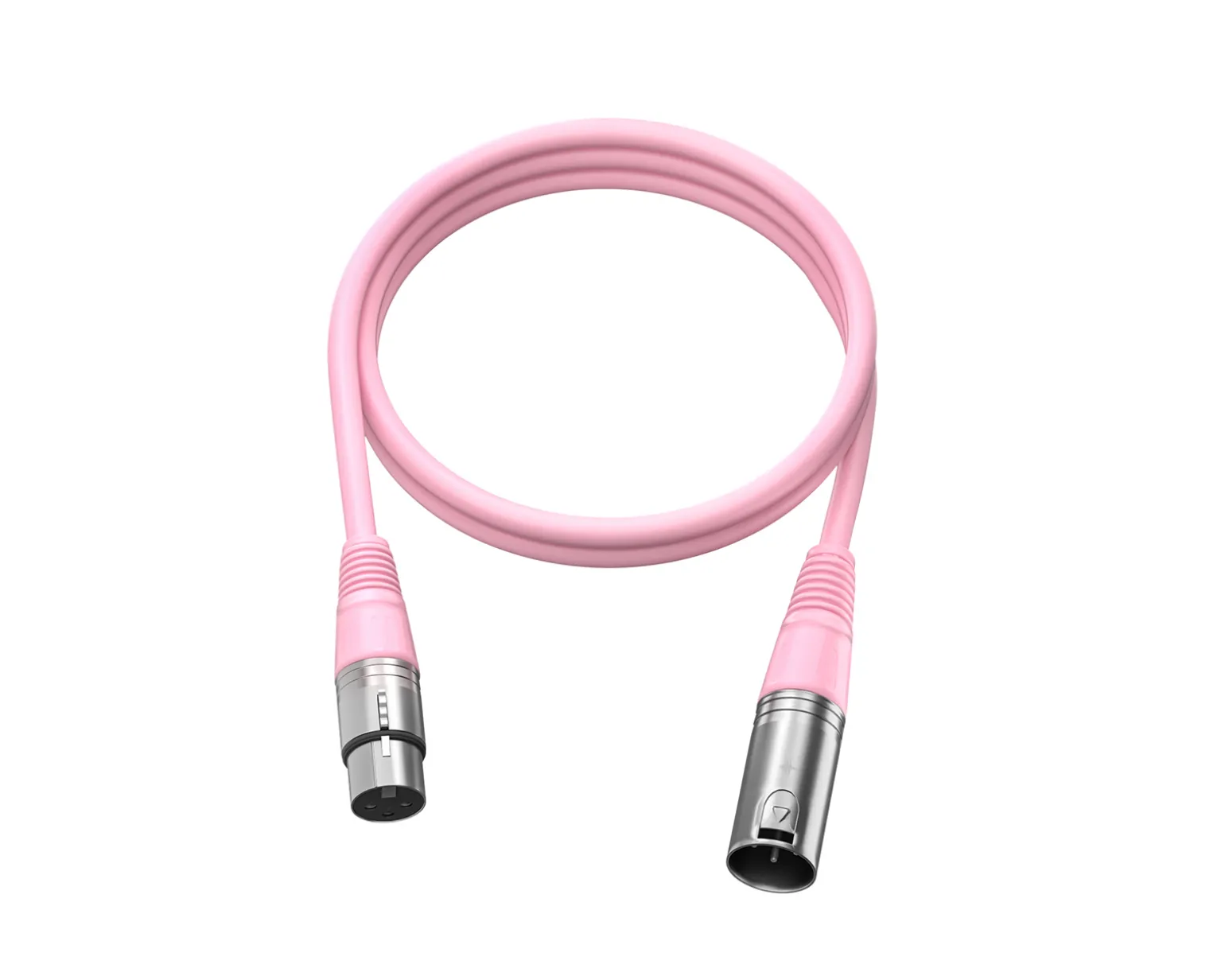 XLR Cable - 3pin - 1.8 Meter - Pink