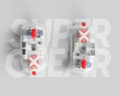X2 Mini Wireless Gaming Mouse - Super Clear