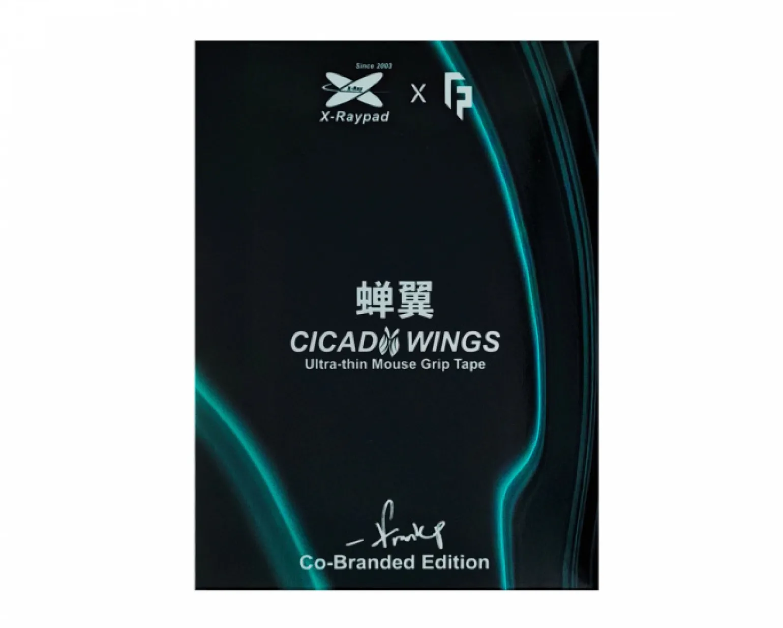 x RandomFrankP Cicada Wings v2 Universal Slicks Grip Tape - Midnight Camo