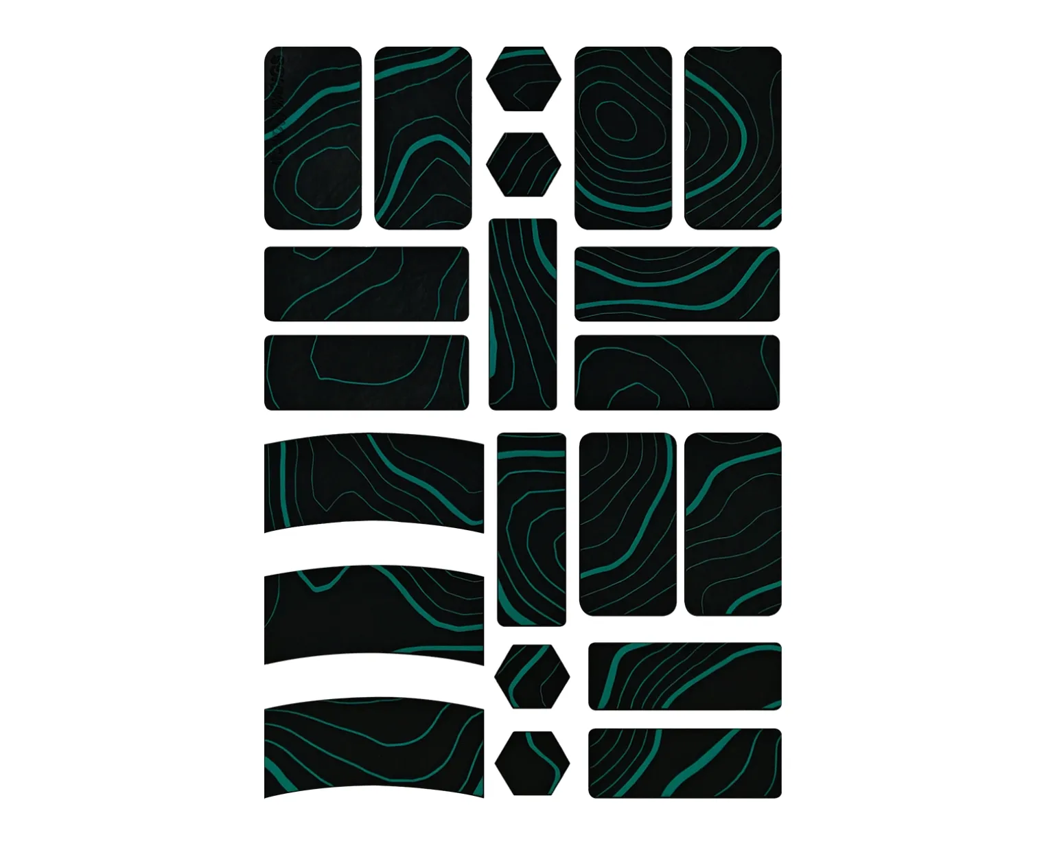 x RandomFrankP Cicada Wings v2 Universal Slicks Grip Tape - Midnight Camo