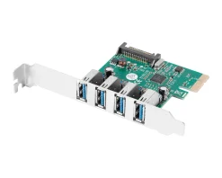 4x USB 3.1 Card PCI Express Gen1