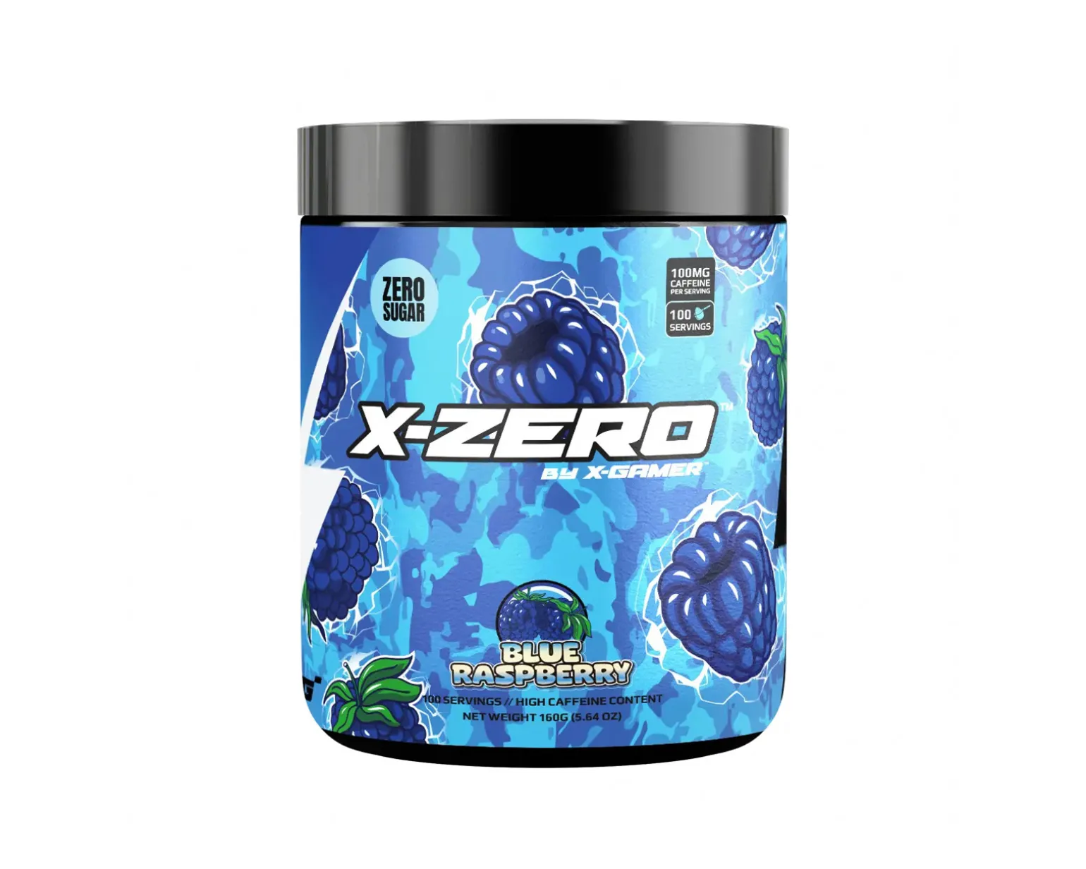 X-Zero Blueraspberry - 2 x 100 Servings