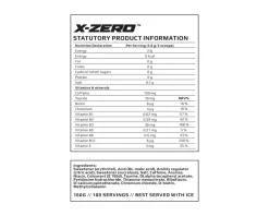 X-Zero Cola Vanilla - 100 Servings