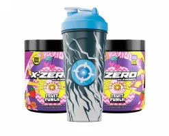 X-Zero Fruit Punch - 2 x 100 Servings