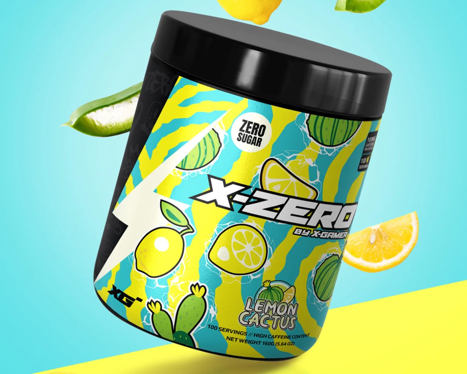 X-Zero Lemon Cactus - 2 x 100 Servings