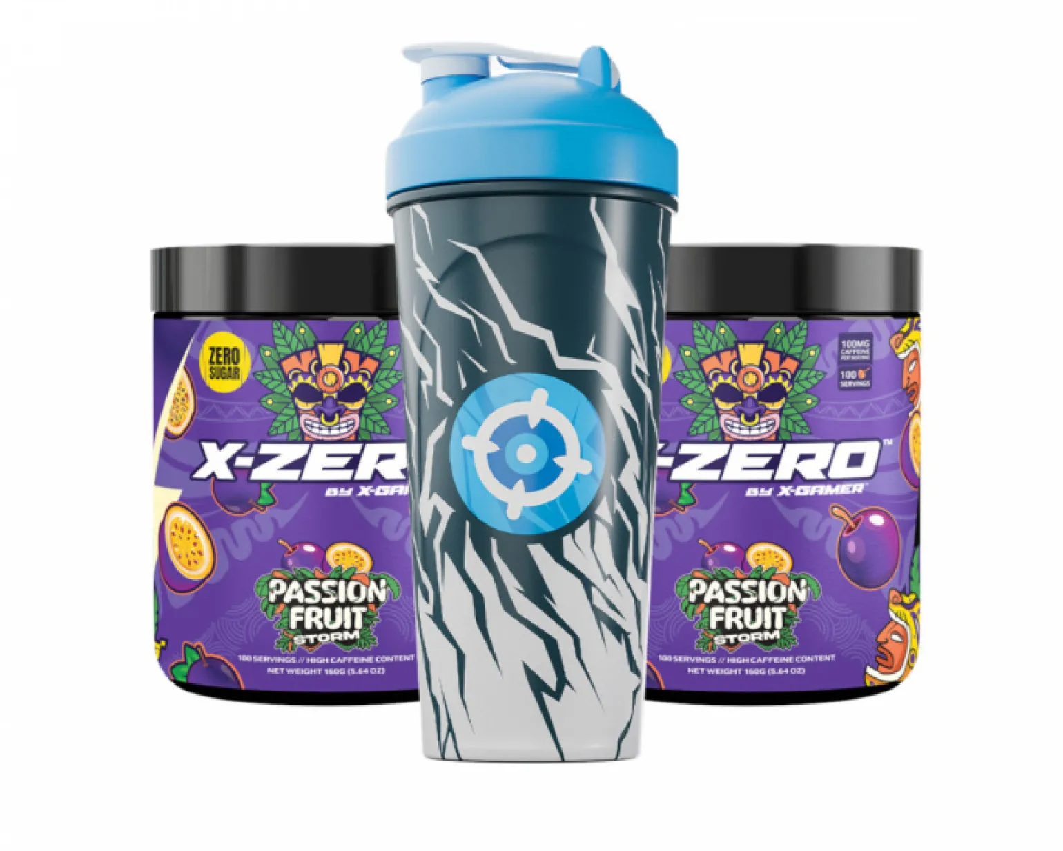 X-Zero Passion Fruit Storm - 2 x 100 Servings
