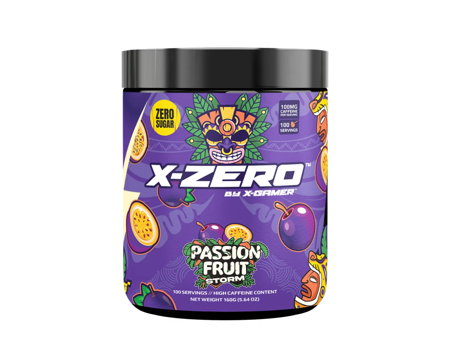 X-Zero Passion Fruit Storm - 2 x 100 Servings
