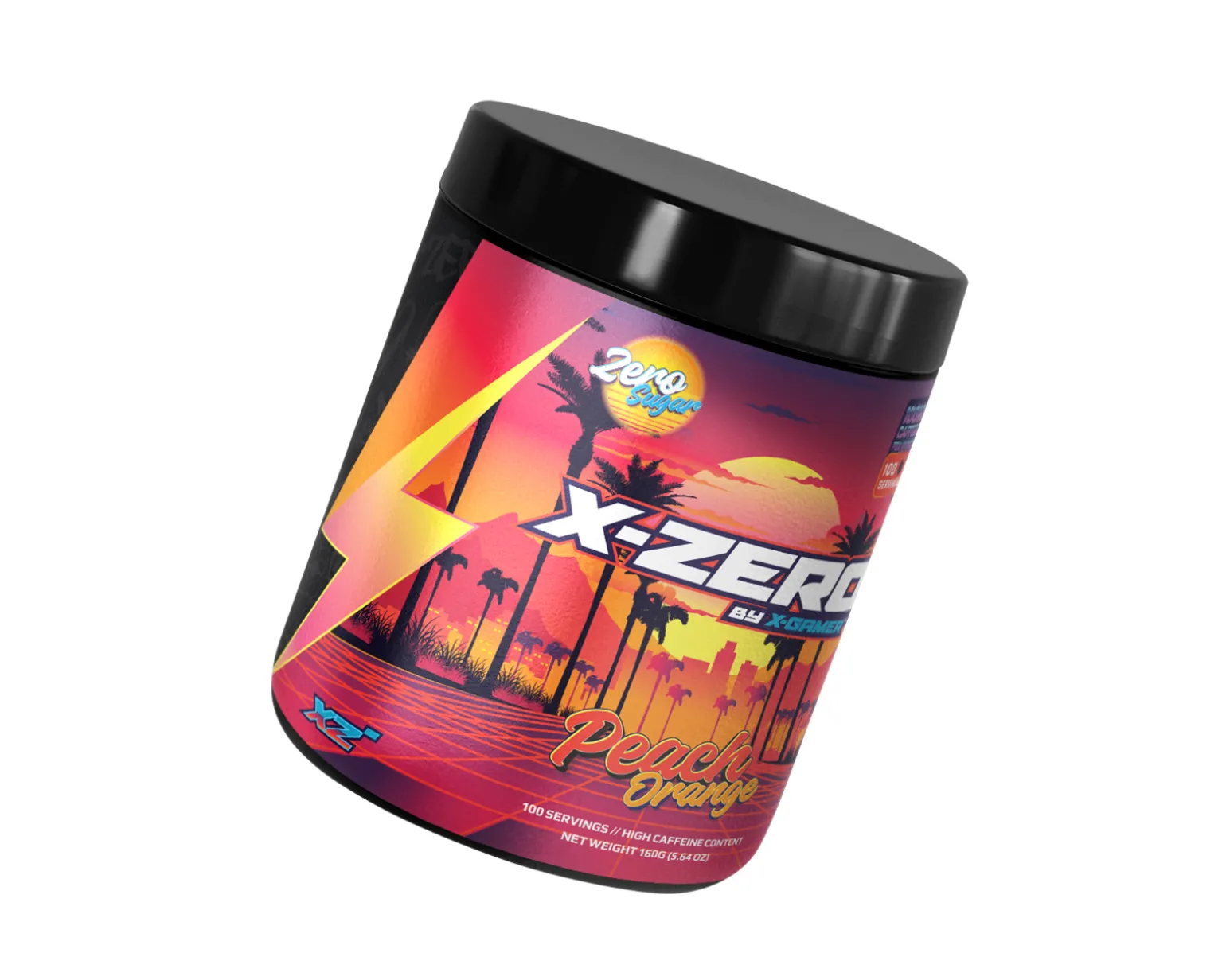 X-Zero Peach Orange - 100 Servings