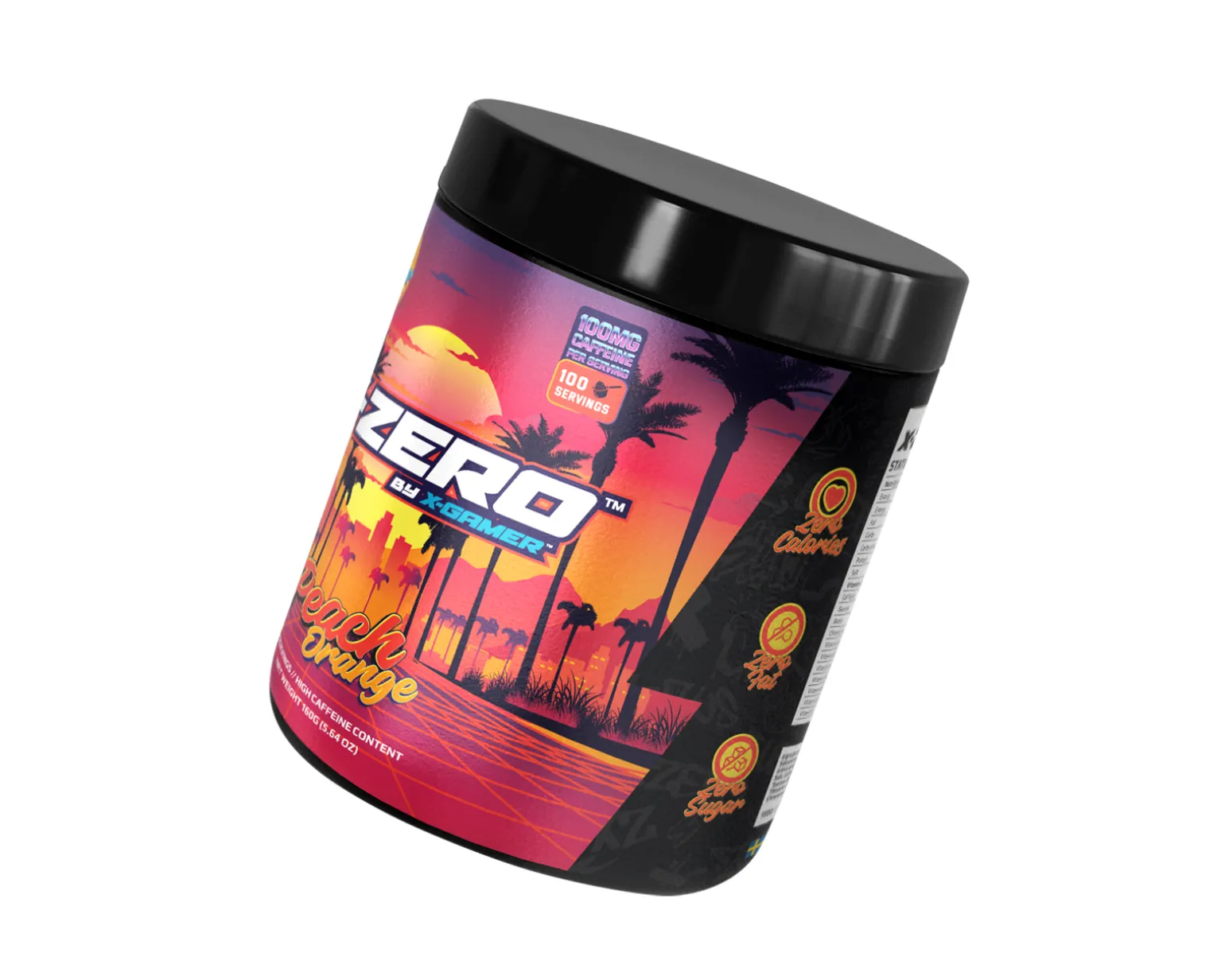 X-Zero Peach Orange - 100 Servings